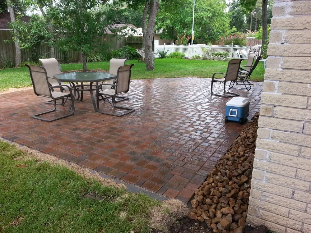 Trusted residential landscaping near you in Arcadia, TX by Gold Standard Construction