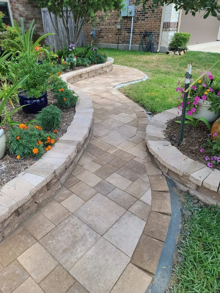 Professional yard maintenance in Bacliff, TX by Gold Standard Construction