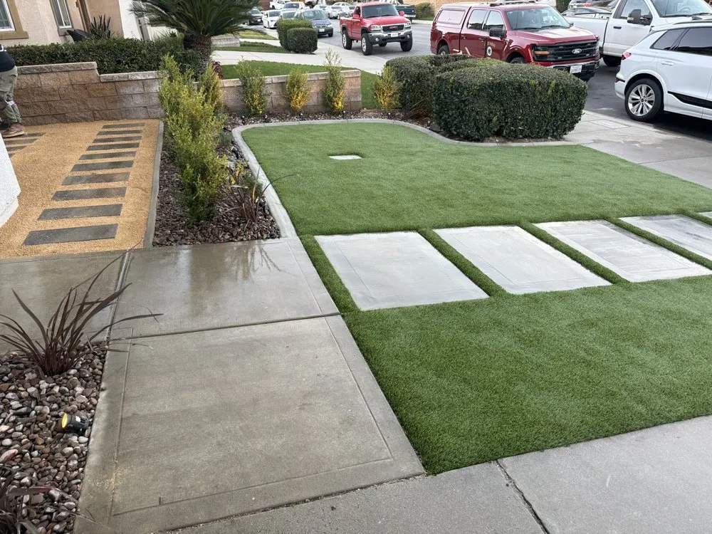 Expert landscape design in Victorville, CA by Golden Ace Landscaping