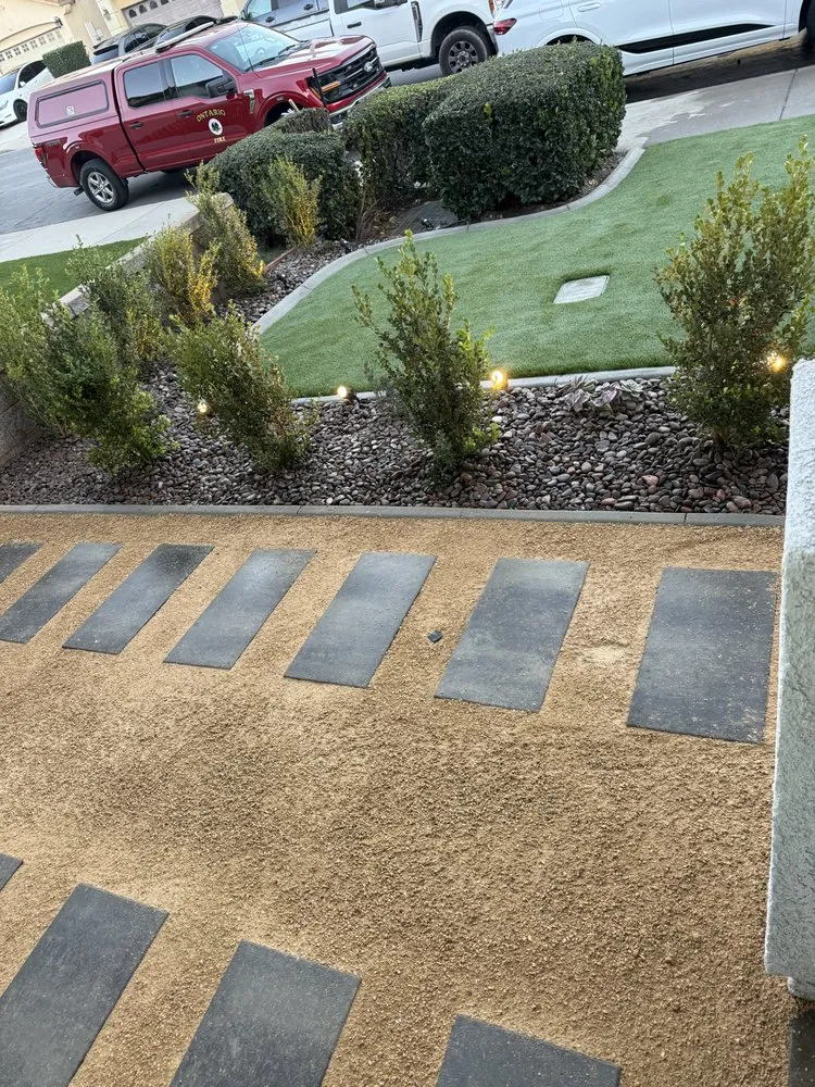 Affordable lawn care service for residential properties in Victorville, CA by Golden Ace Landscaping