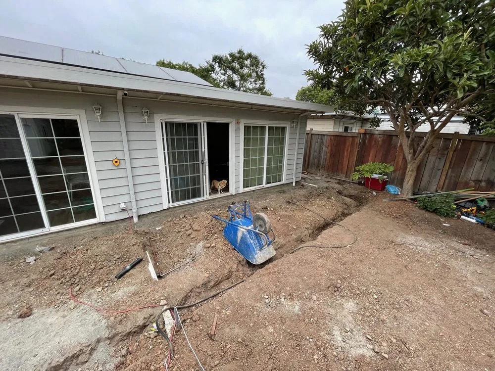 Local landscape installation in Menlo Park, CA by Golden Bay Landscaping