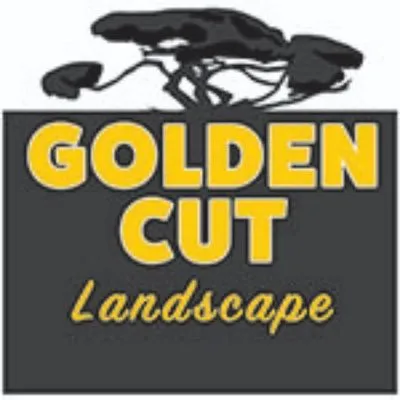 Golden Cut Landscape Logo