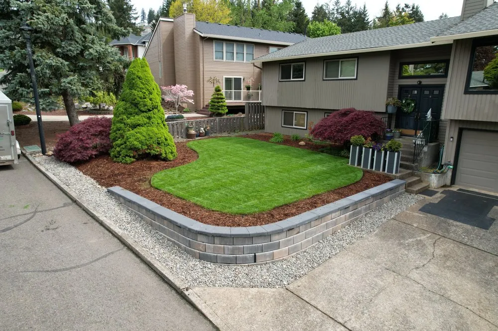 Reliable yard maintenance for homes in Portland, OR by Golden Eagle Hardscapes
