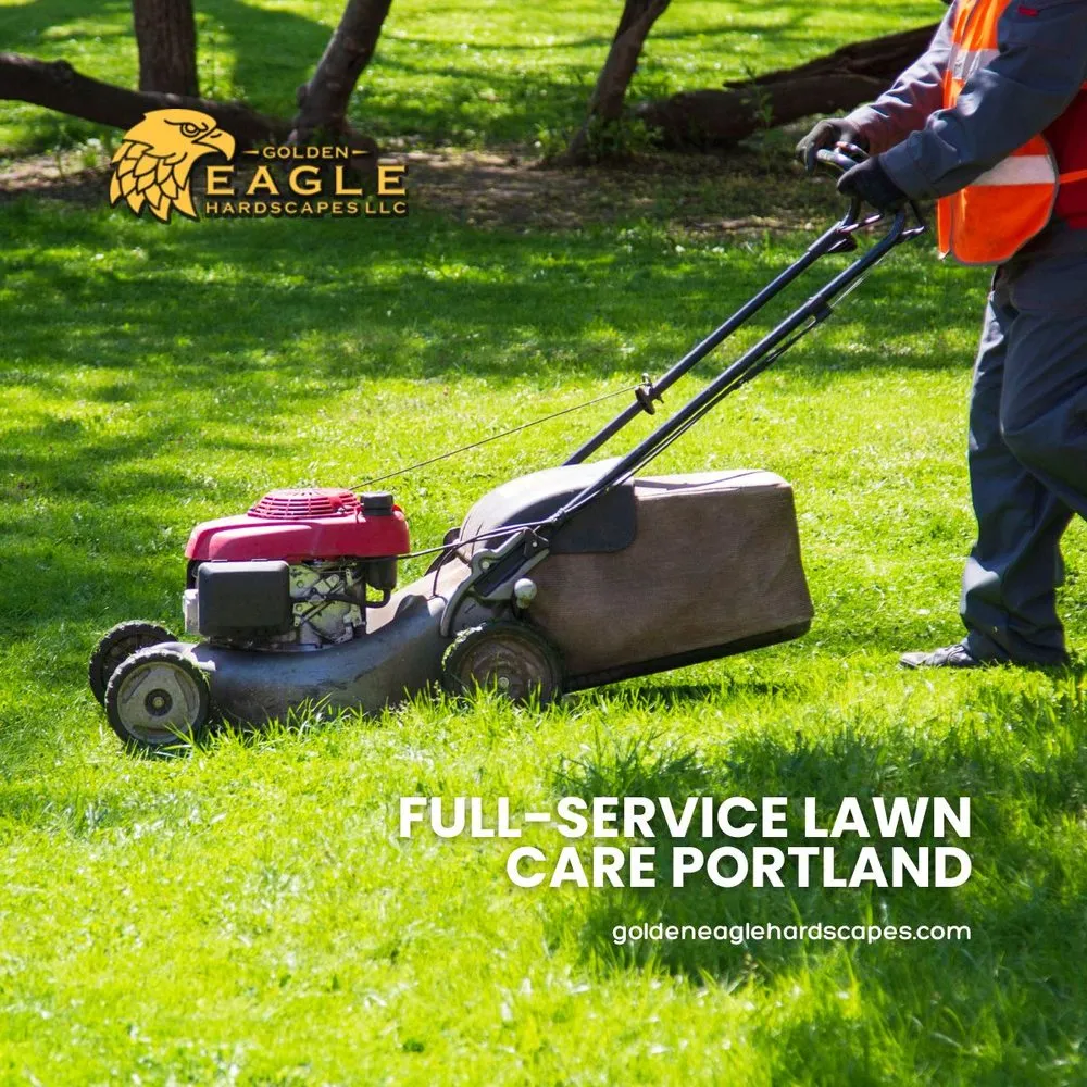 Local lawn care service in Portland, OR - Golden Eagle Hardscapes