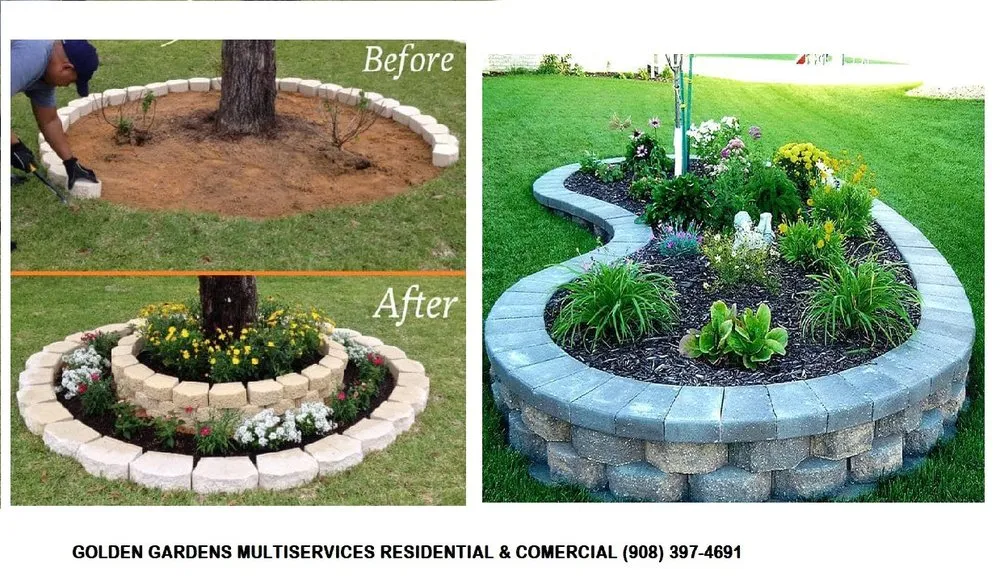 Local landscape installation in Bound Brook, NJ - Golden Gardens Multiservices