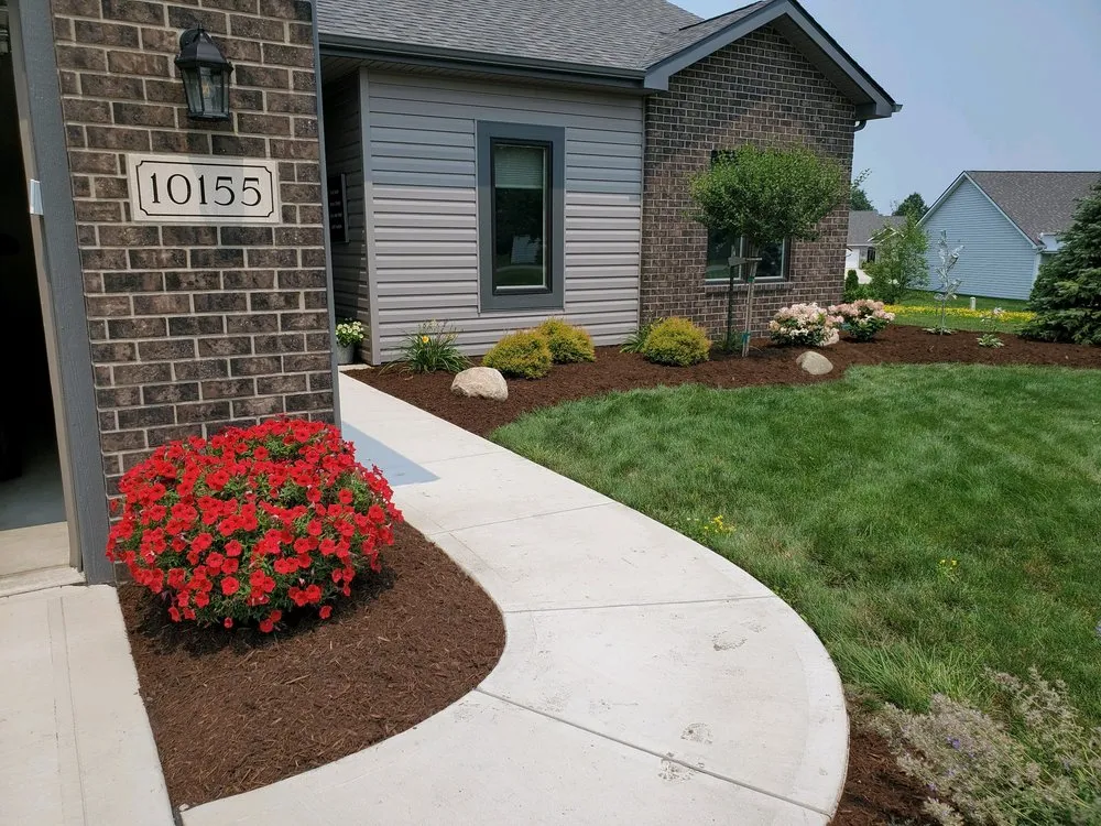Professional residential landscaping in Fort Wayne, IN by Golden Gates Lawn Care & Landscaping