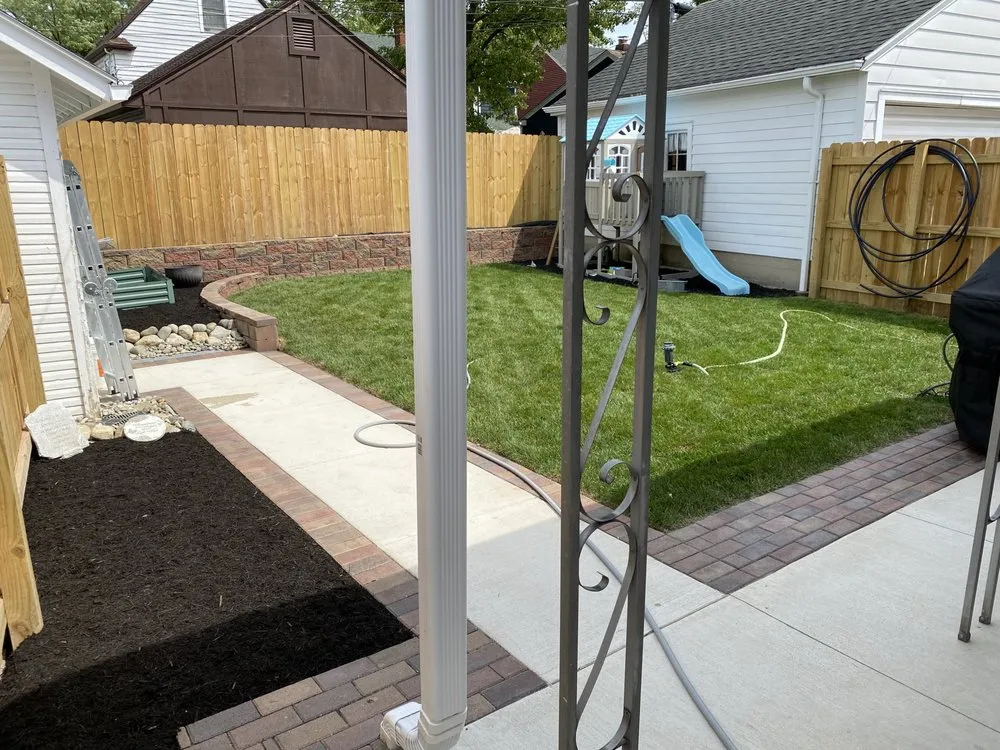 Professional yard cleanup service in Fort Wayne, IN by Golden Gates Lawn Care & Landscaping