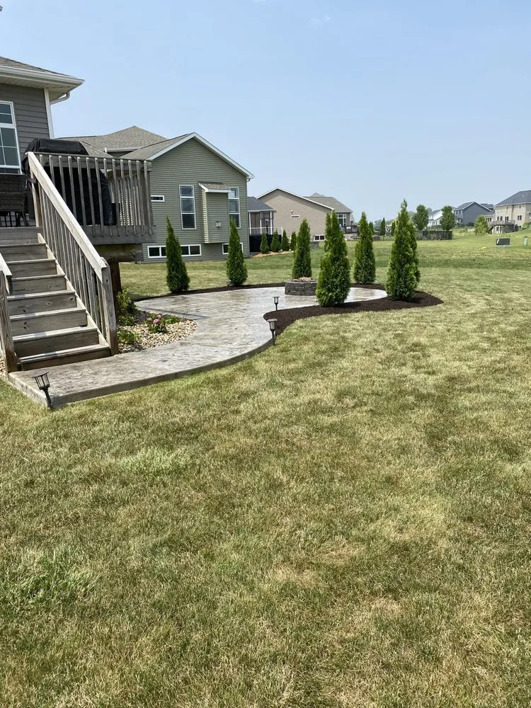 Affordable garden landscaping for year-round maintenance in Fort Wayne, IN by Golden Gates Lawn Care & Landscaping