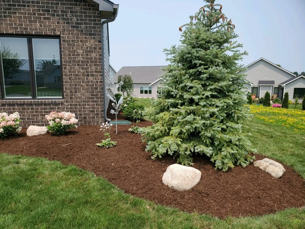 Top-rated outdoor landscaping in Fort Wayne, IN by Golden Gates Lawn Care & Landscaping