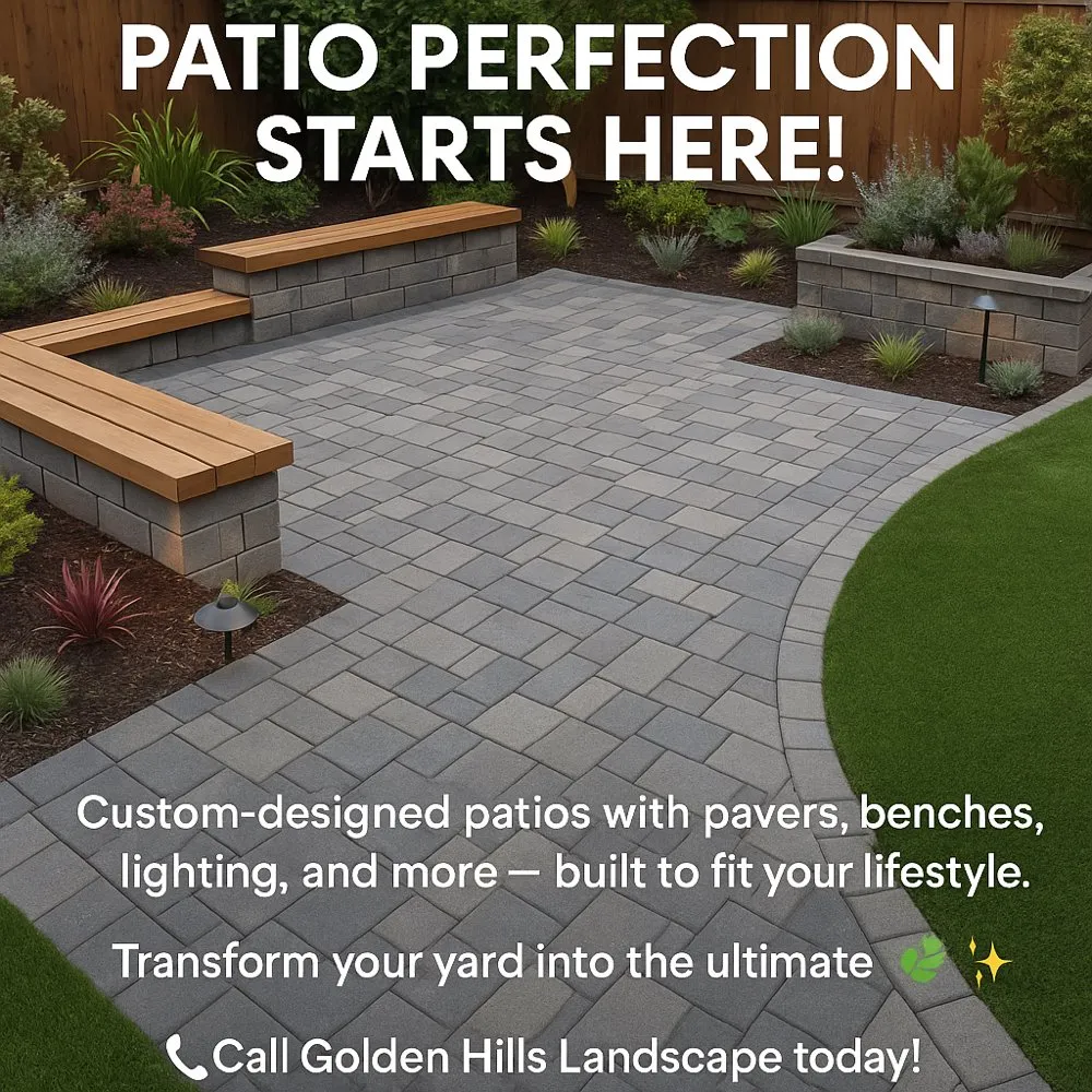 Local garden landscaping with custom design in Bay Point, CA by Golden Hills Landscape