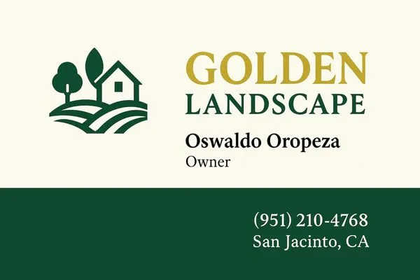 Golden Landscape Logo