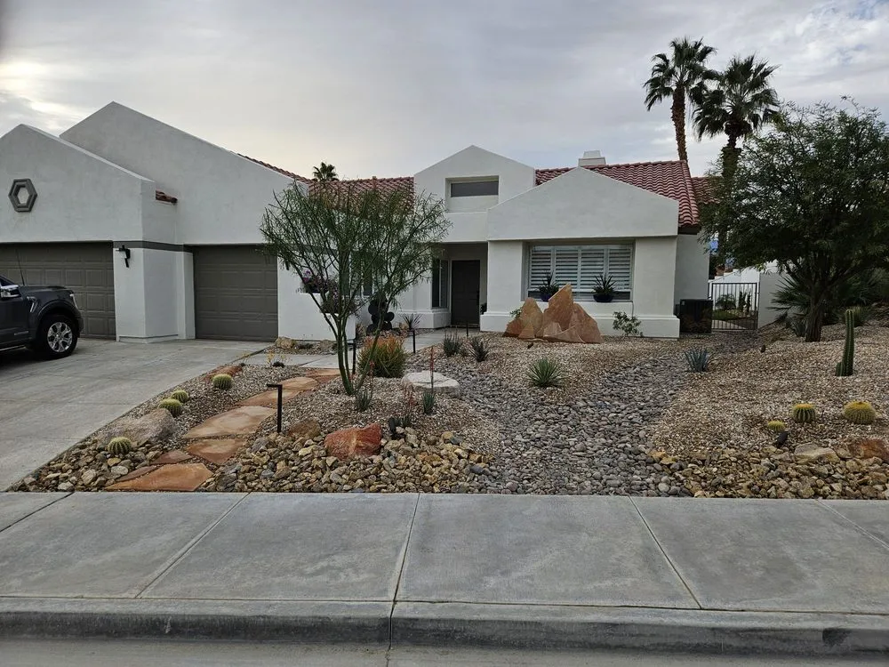 Custom outdoor landscaping in Thousand Palms, CA - Golden Landscape