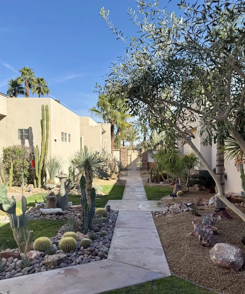 Expert lawn mowing service in Thousand Palms, CA by Golden Landscape