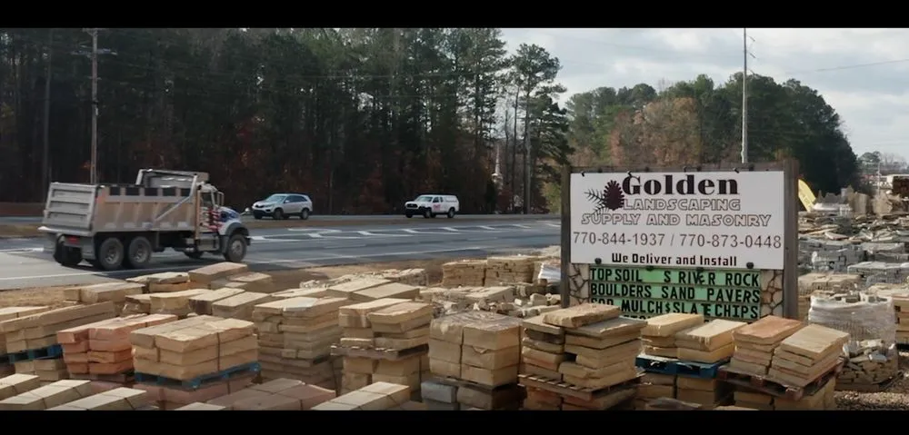 Professional lawn care service in Cumming, GA by Golden Landscaping Supply