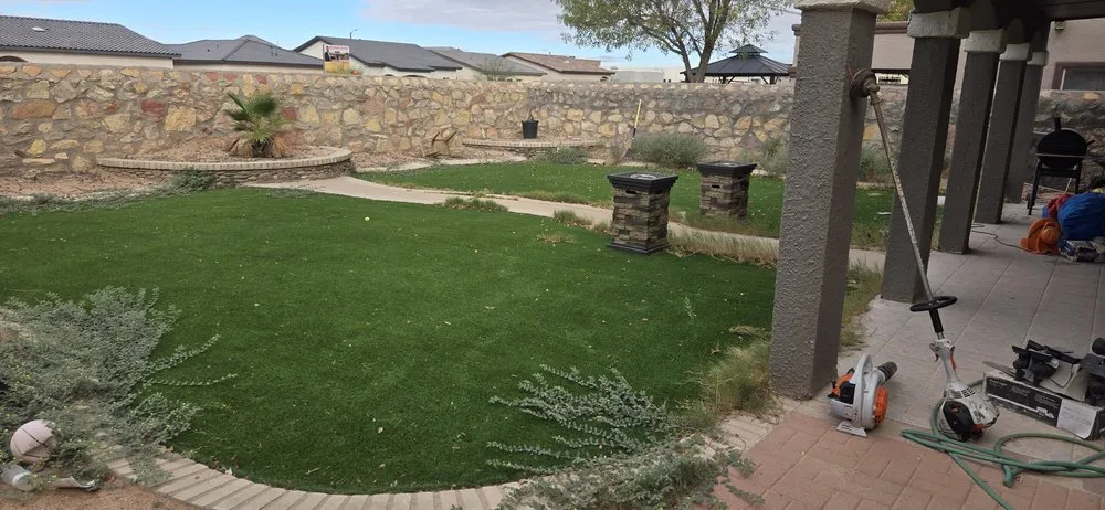 Top-rated lawn care service in El Paso, TX by Golden Lawn & Yard Service