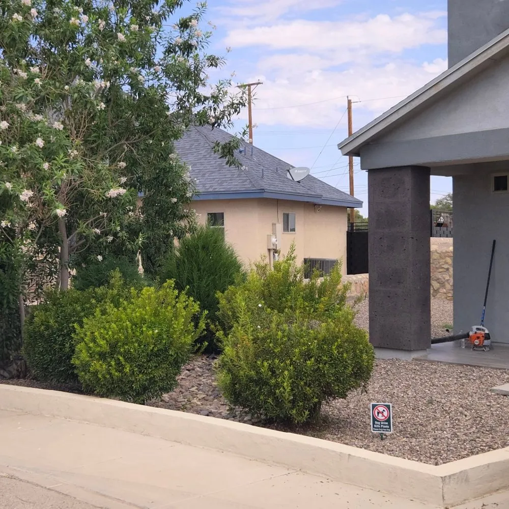 Affordable garden landscaping in El Paso, TX - Golden Lawn & Yard Service