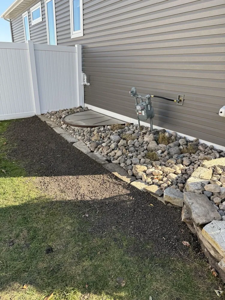 Custom lawn care service with custom design across Casselton, ND - Golden Meadows Landscaping