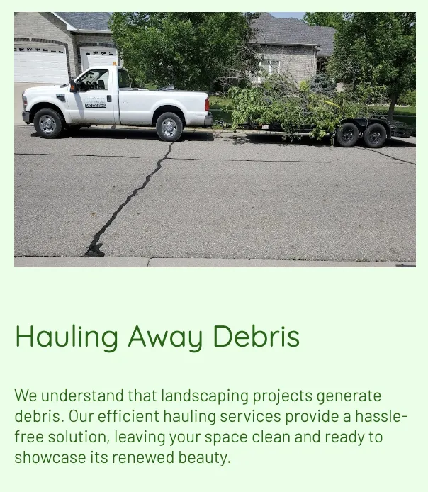 Expert yard cleanup service for outdoor upgrades in Casselton, ND by Golden Meadows Landscaping