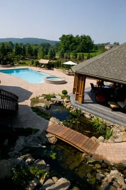 Professional garden landscaping in Mohnton, PA by Golden Oaks Landscaping