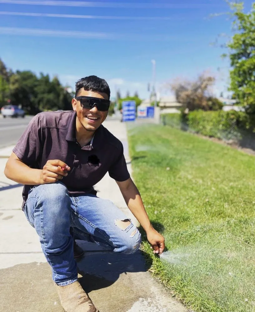 Custom landscape installation for beautiful yards across Tulare, CA - Golden Oaks Lawn Care