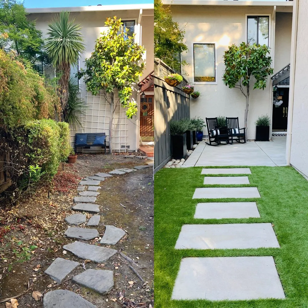 Affordable garden landscaping for beautiful yards in Danville, CA by Golden Palm Landscape