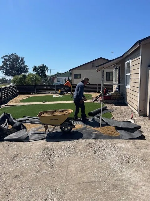 Custom outdoor landscaping near you in El Cajon, CA by Golden Roots Landscape & Design