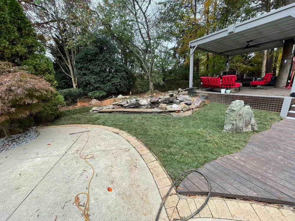 Trusted residential landscaping in Pineville, NC - Golden Rose Landscaping