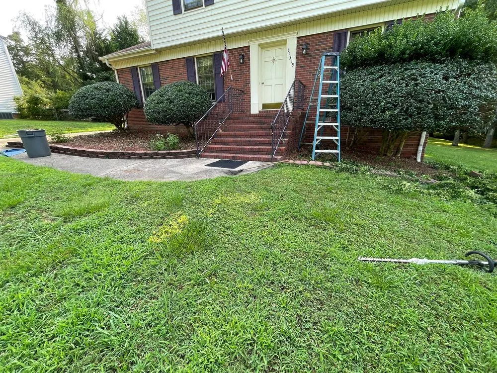 Local lawn mowing service for outdoor upgrades across Pineville, NC - Golden Rose Landscaping