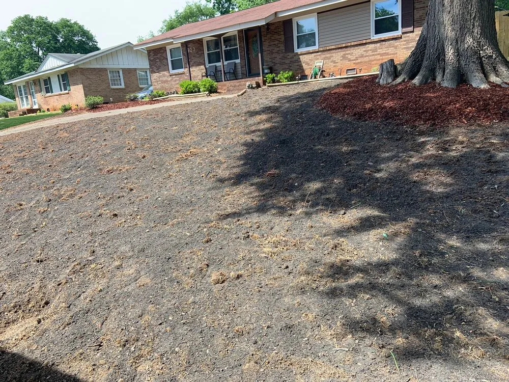 Local garden landscaping in Pineville, NC by Golden Rose Landscaping