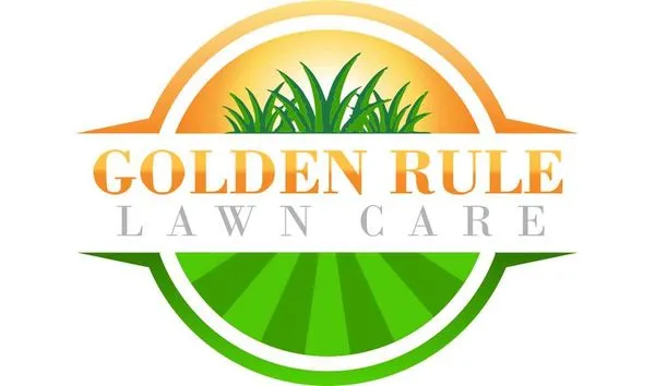 Golden Rule Lawn Care Logo