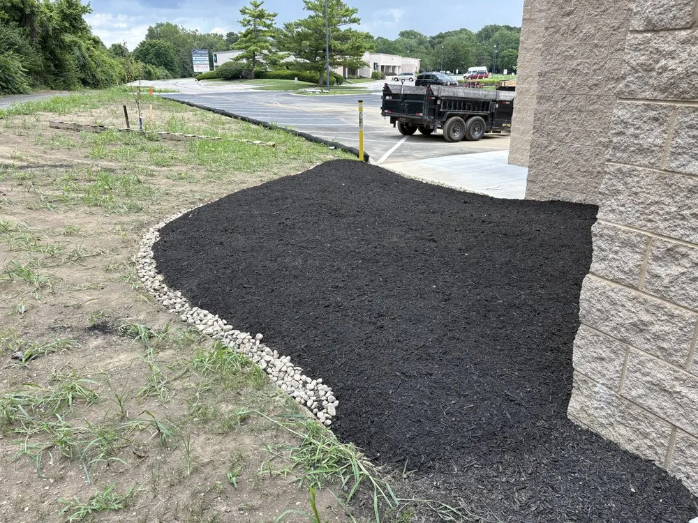 Local yard cleanup service for homes in Dublin, OH by Golden Shamrock Landscapes