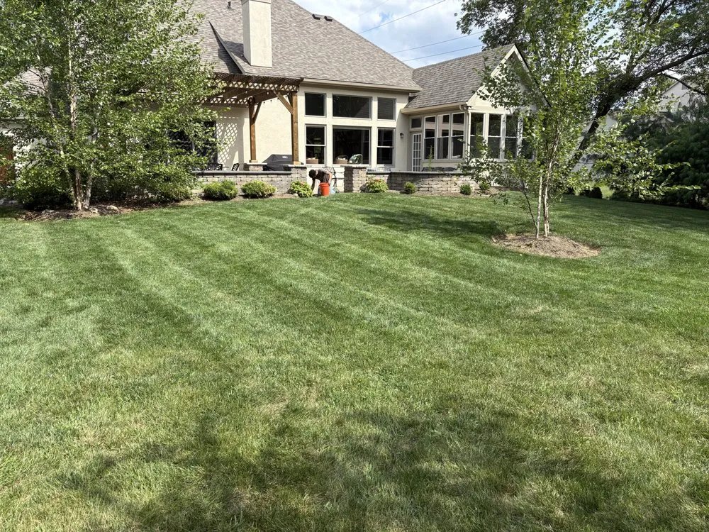 Affordable garden landscaping for residential properties in Dublin, OH by Golden Shamrock Landscapes