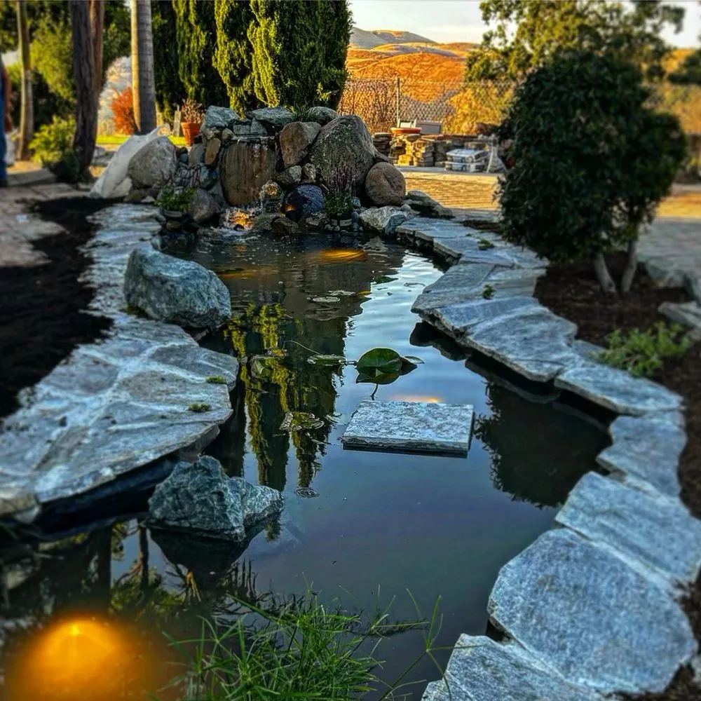 Local lawn mowing service in Modesto, CA by Golden State Ponds