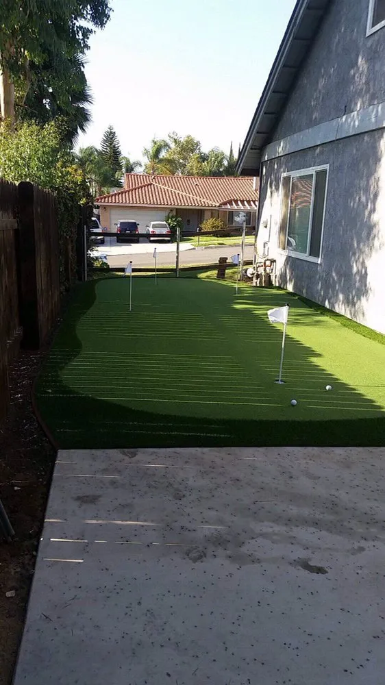Custom garden landscaping for outdoor upgrades in Las Vegas, NV by Golden Synthetic Turf