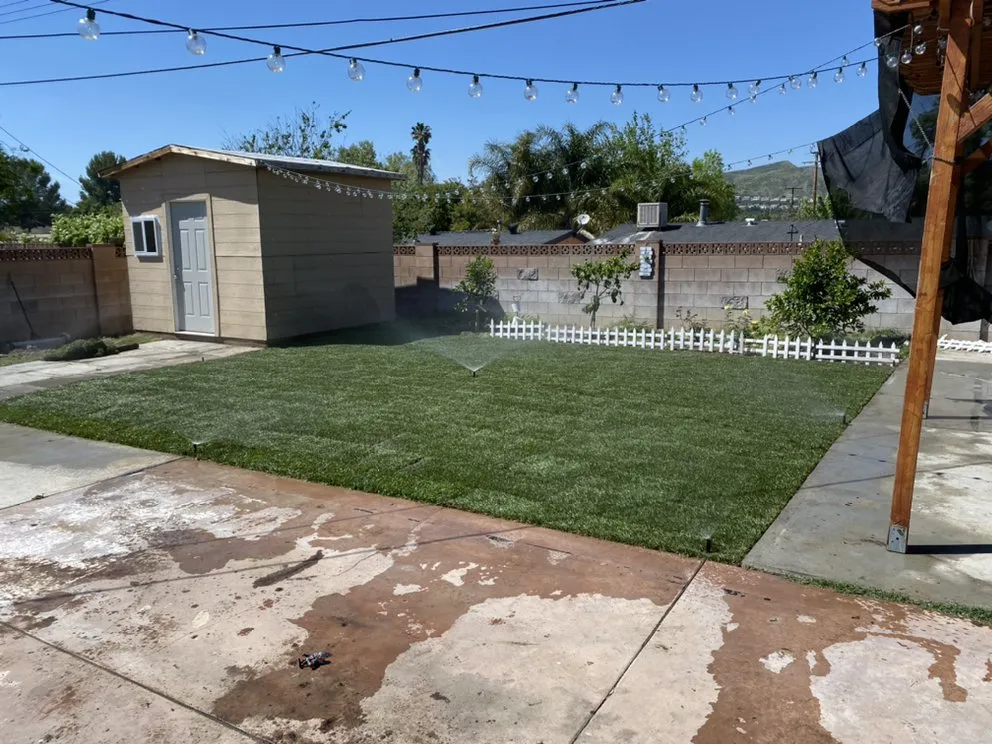 Expert garden landscaping experts serving Slymar, CA - Golden View Landscape & Hardscape