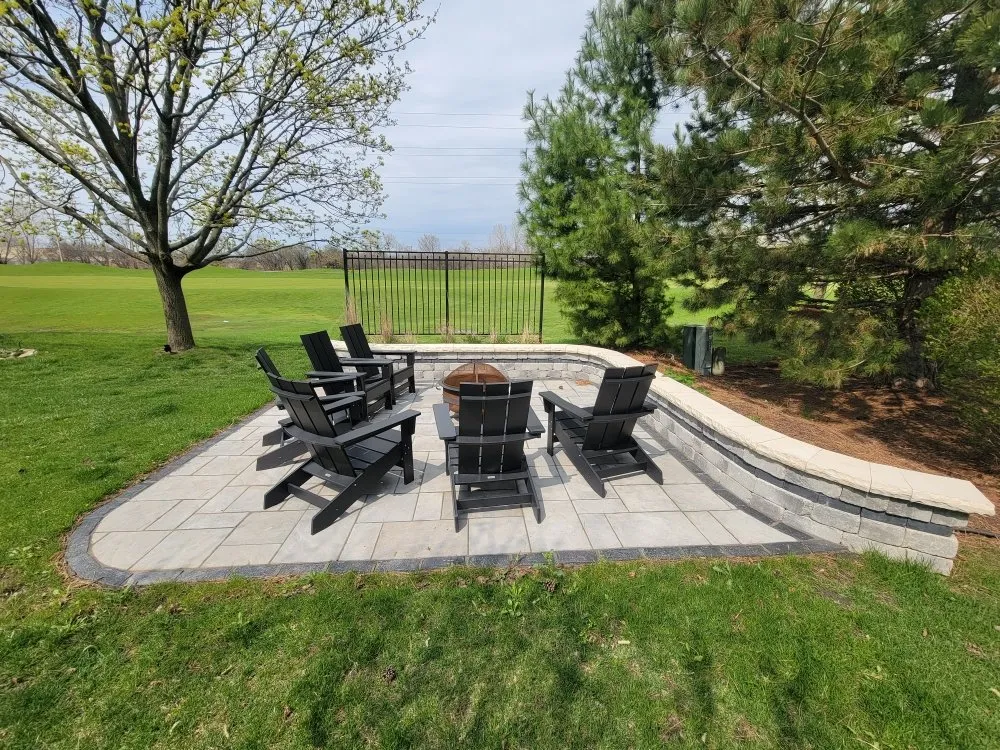 Custom landscape installation in Batavia, IL by Golden Willow