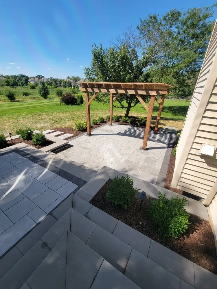 Professional garden landscaping for year-round maintenance in Batavia, IL by Golden Willow