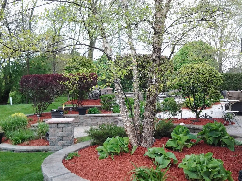 Professional residential landscaping for residential properties in Batavia, IL by Golden Willow