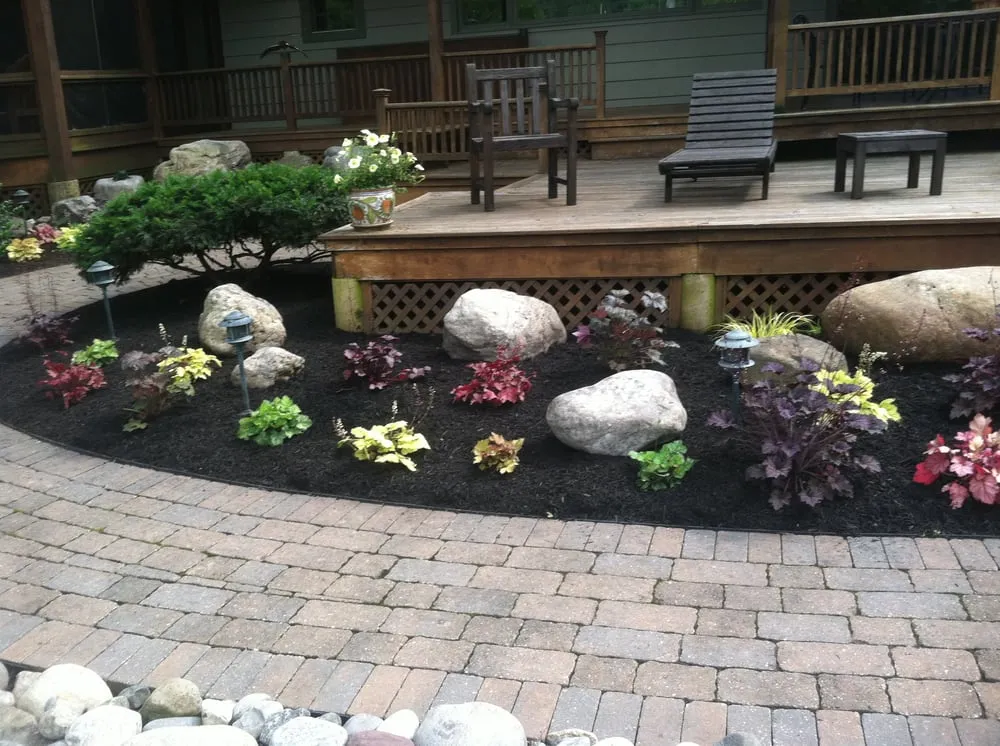 Expert landscape installation with custom design in New Hope, PA by Goldenberg's Estate Management