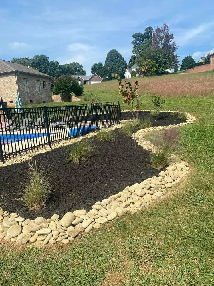 Professional landscaping services in Corryton, TN by GoldenBoy Property Services