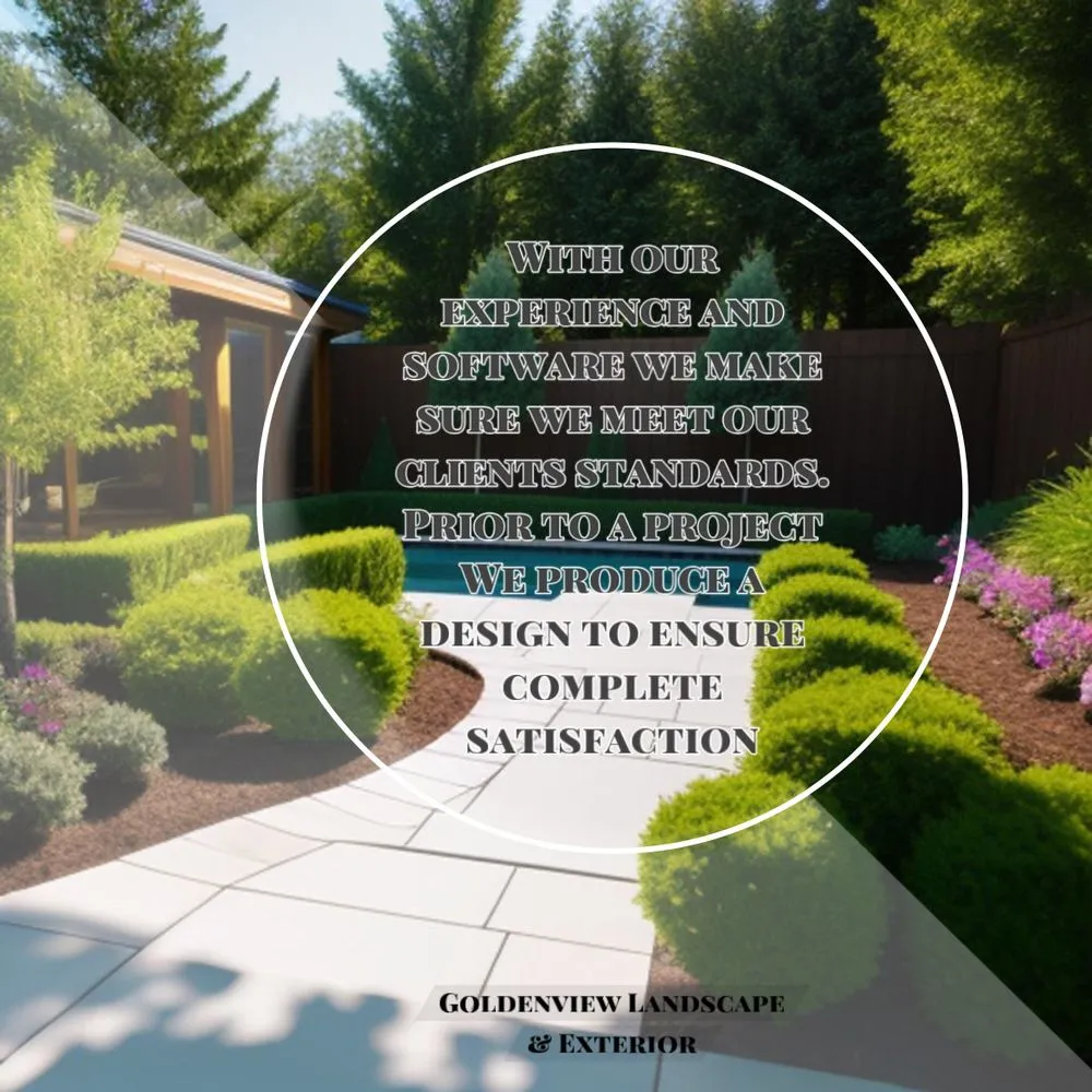 Custom landscape design in Fort Myers, FL by Goldenview Landscape & Exterior