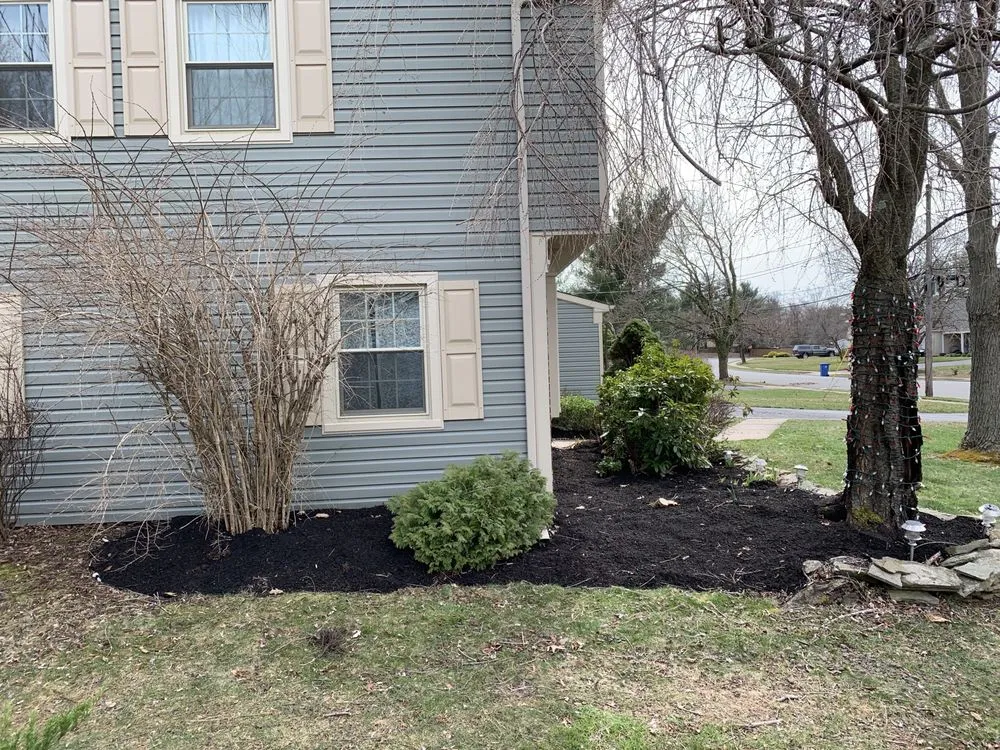 Professional landscape design with custom design in Bridgewater Township, NJ by Golds Landscaping & Mulch