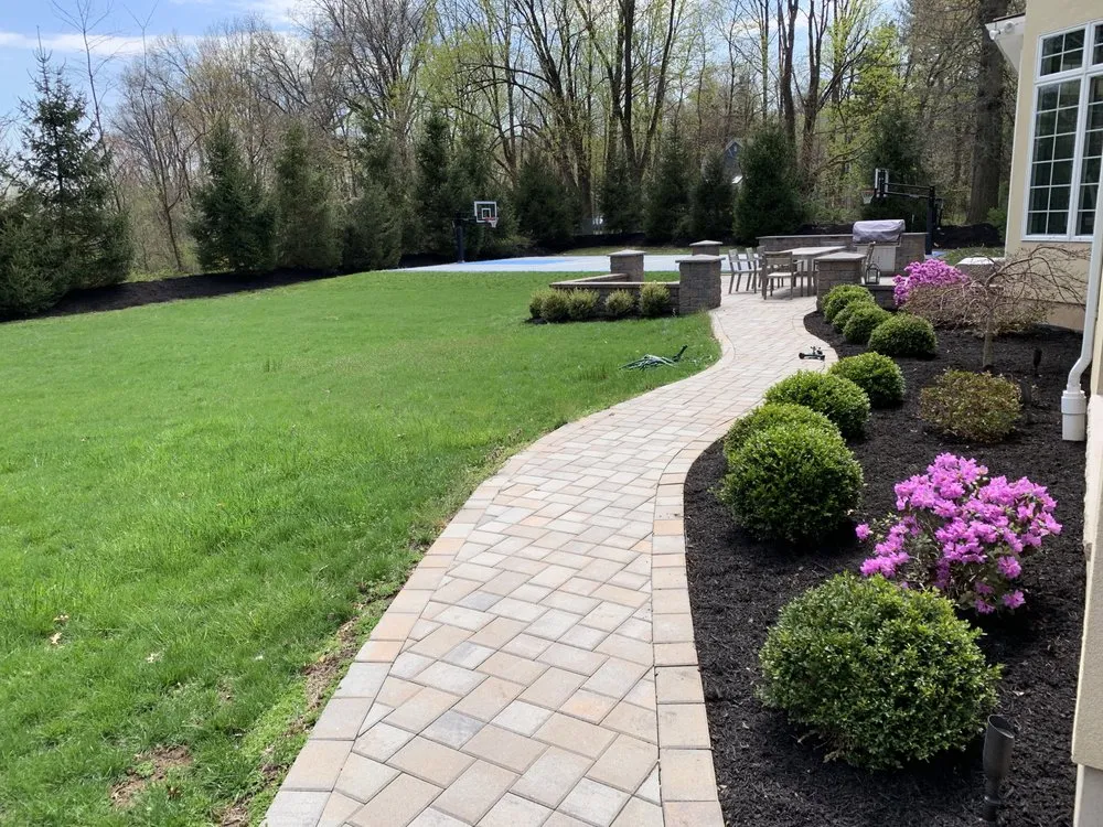 Affordable outdoor landscaping for residential properties across Bridgewater Township, NJ - Golds Landscaping & Mulch