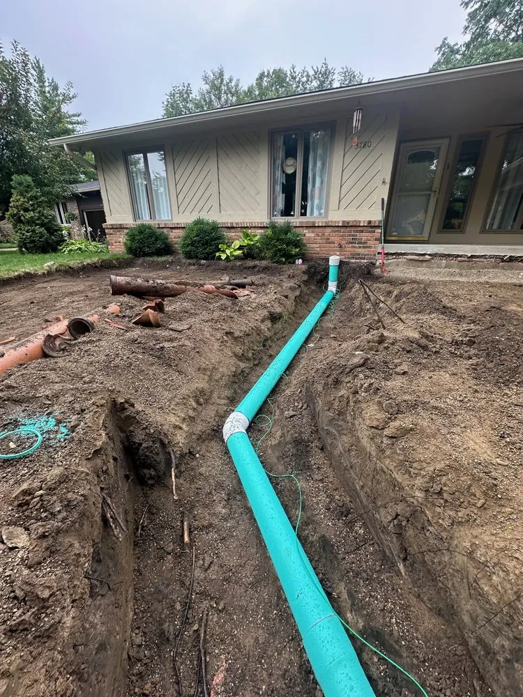 Affordable garden landscaping for homes across Indianapolis, IN - Golds Sewer Line Indy