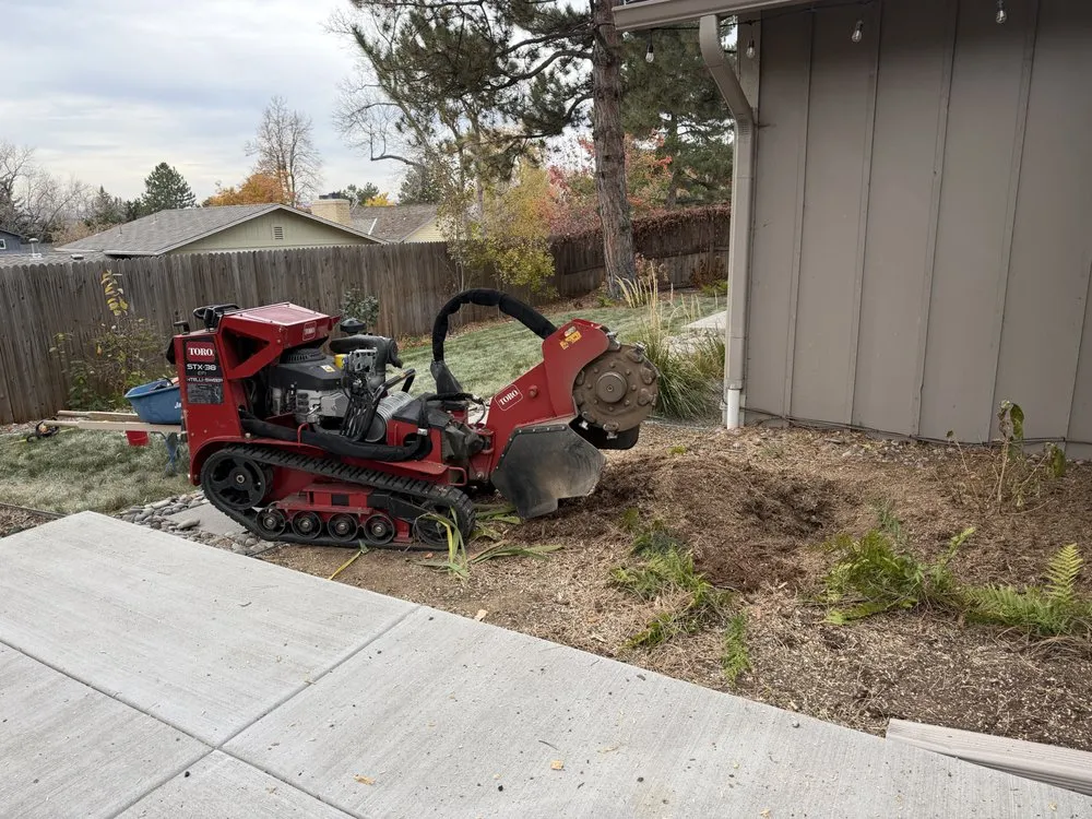 Custom outdoor landscaping experts serving Centennial, CO - Goldstar Tree & Stump Grinding