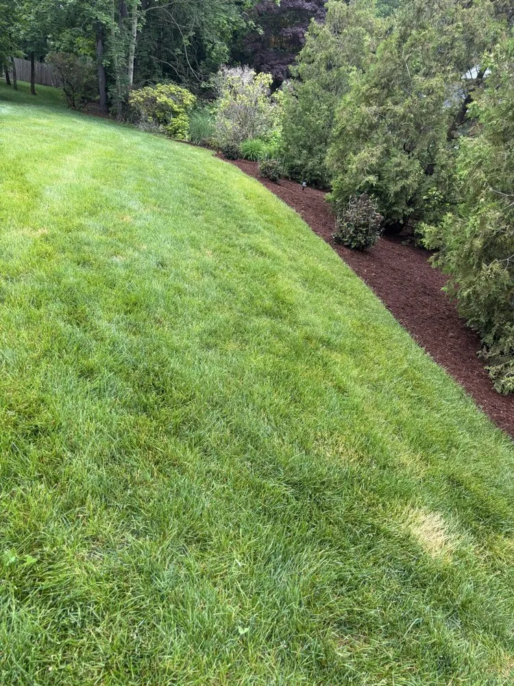 Custom garden landscaping in Springfield, MA by Goldy Landscaping