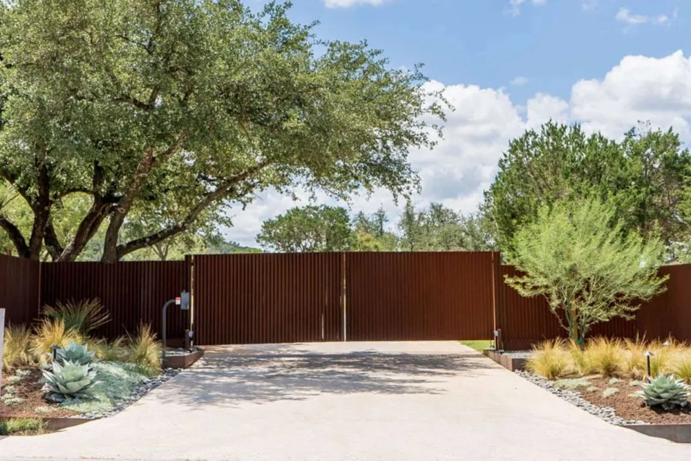 Professional outdoor landscaping for year-round maintenance in Buda, TX by Gomez Construction Services