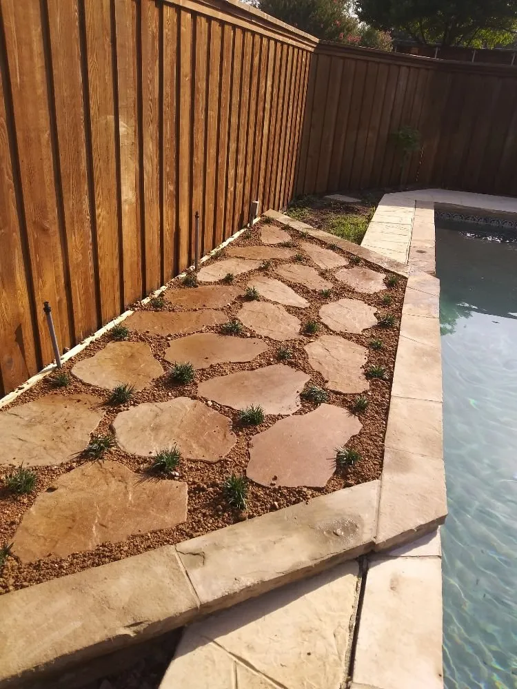 Custom lawn care service with custom design across Plano, TX - Gomez Fine Landscaping