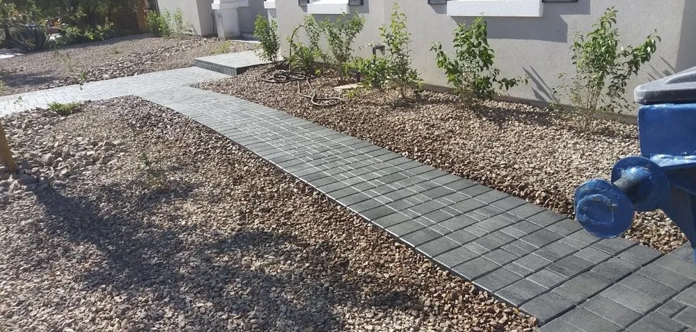Professional landscape installation for year-round maintenance in Las Vegas, NV by Gomez Garden Service