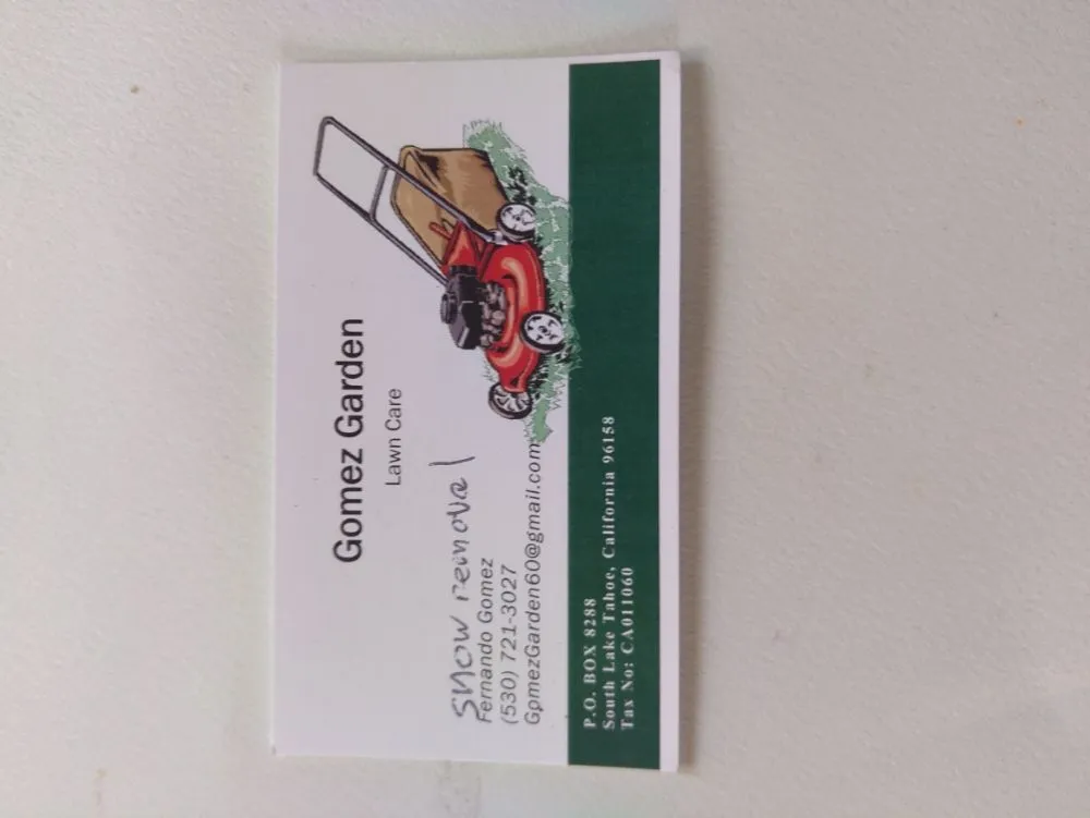 Professional yard cleanup service in South Lake Tahoe, CA by Gomez Garden